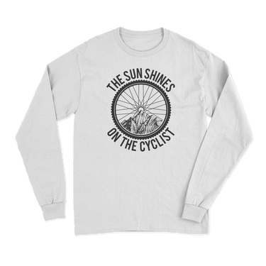 The Sun Shine On The Cyclist Long Sleeve T-Shirt